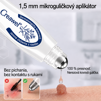Hivatalos Márkabolt | ✌️ Creawel®  7 napos Szemölcseltávolító Roll-on Ápoló Folyadék (Fájdalommentes rollerball technológia, hegek nélkül)