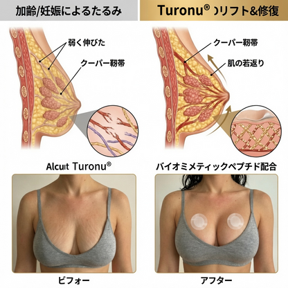 Alcuras® ターゲットバストアップ アドバンスドナノマイクロニードルパッチ