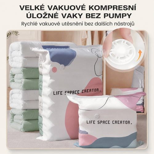 SVOZK® vakuové úložné vaky bez pumpy