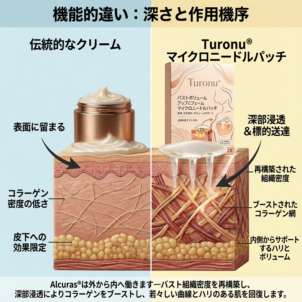 Alcuras® ターゲットバストアップ アドバンスドナノマイクロニードルパッチ