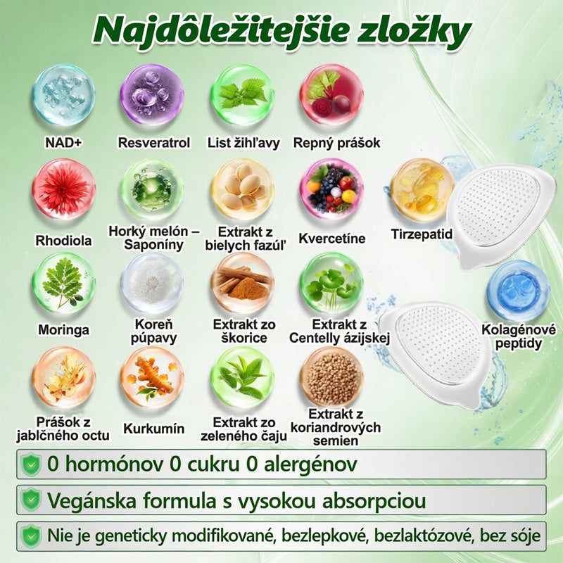 🇸🇰 𝑶𝒇𝒊𝒄𝒊á𝒍𝒏𝒚 𝒐𝒃𝒄𝒉𝒐𝒅 | 🌱Healrize® Moringa · Berberine × NAD+ 10-in-1 Pokročilá nano mikroihličková náplasť