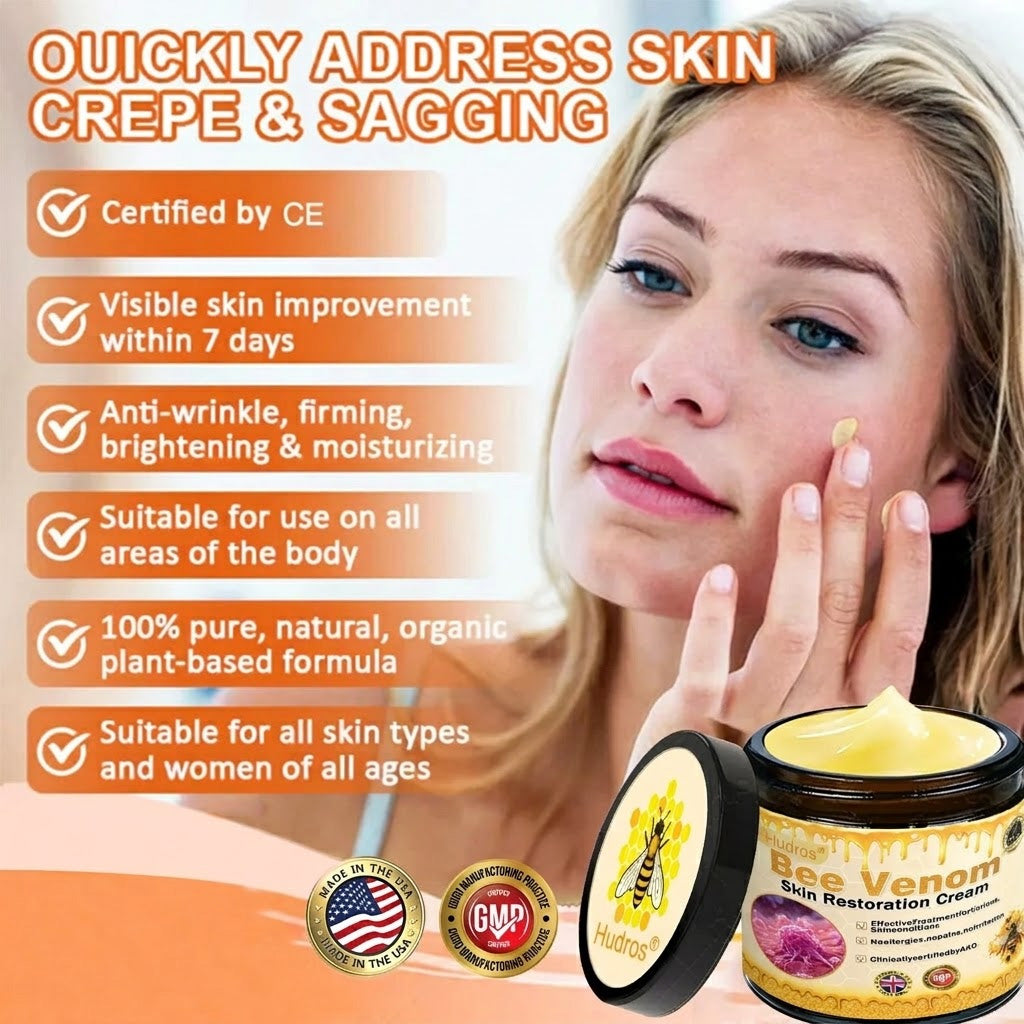 💥💥Official Brand Shop丨Rolimey® Bee venom Pro Comprehensive Cream—Tightening for Skin Types