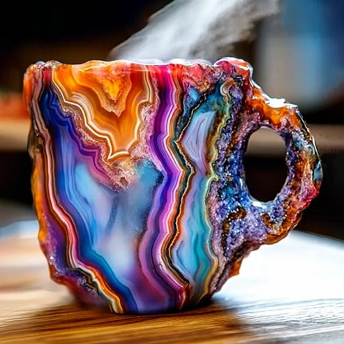 ミネラルクリスタル コーヒーマグ グレー