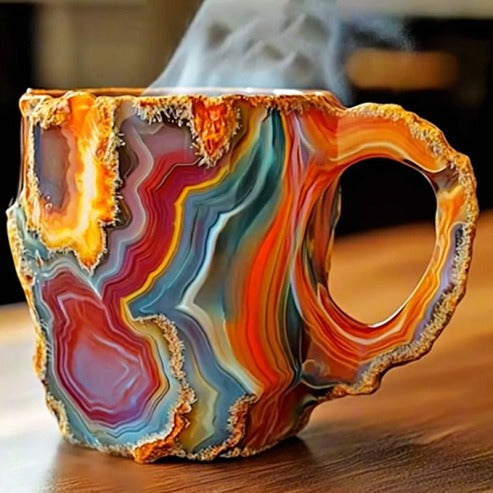 ミネラルクリスタル コーヒーマグ グリーン