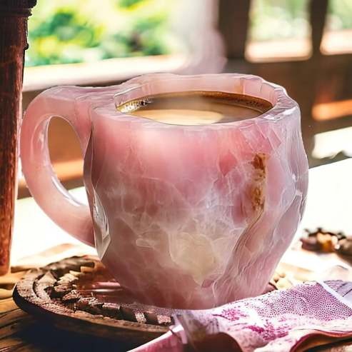 ミネラルクリスタル コーヒーマグ パープル