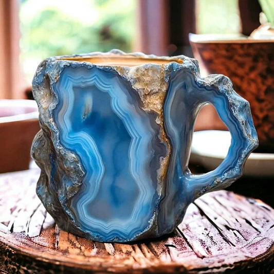 ミネラルクリスタル コーヒーマグ ブルー