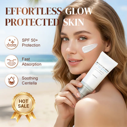 BVJ® 💥💞Limited Time 60% OFF Only 48.97！🎉Lightweight Daily UV Protection Sun Serum，Hydrating Formula. Perfect For Everyday Use Under Makeup Or Alone! 🧴✨