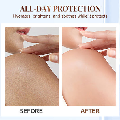 BVJ® 💥💞Limited Time 60% OFF Only 48.97！🎉Lightweight Daily UV Protection Sun Serum，Hydrating Formula. Perfect For Everyday Use Under Makeup Or Alone! 🧴✨