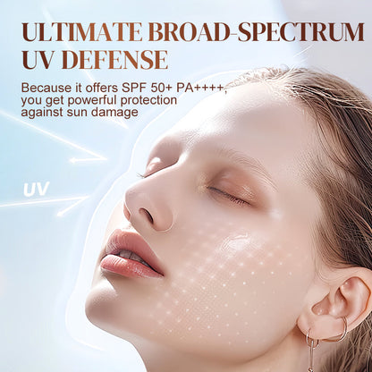 BVJ® 💥💞Limited Time 60% OFF Only 48.97！🎉Lightweight Daily UV Protection Sun Serum，Hydrating Formula. Perfect For Everyday Use Under Makeup Or Alone! 🧴✨