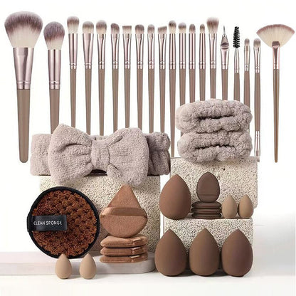 BVJ® 💡💓Surprise Price: Only £44.99!!🔥All-in-One Makeup Brush & Sponge Set